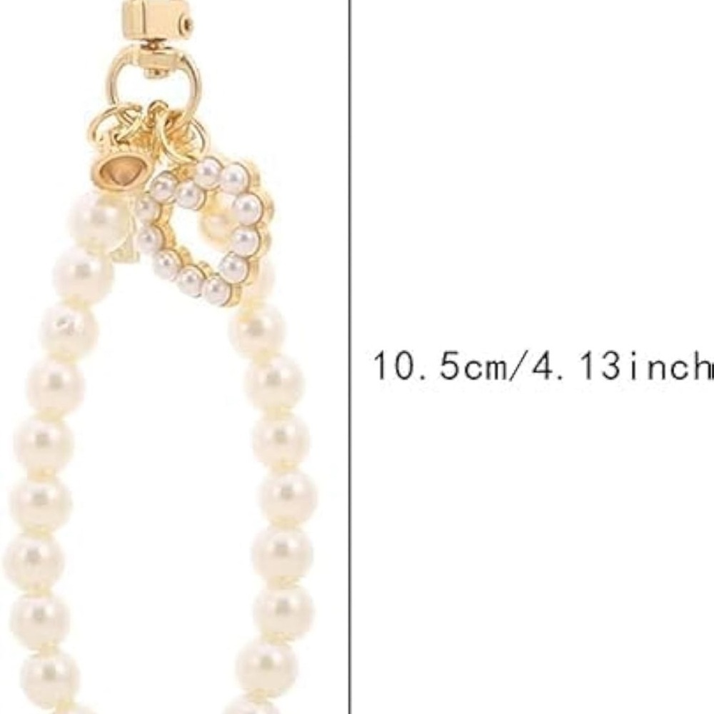 Pearl bag charm - Picture 3 of 7